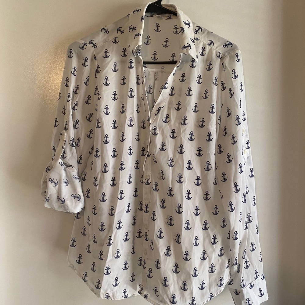 Express slim fit portofino shirt